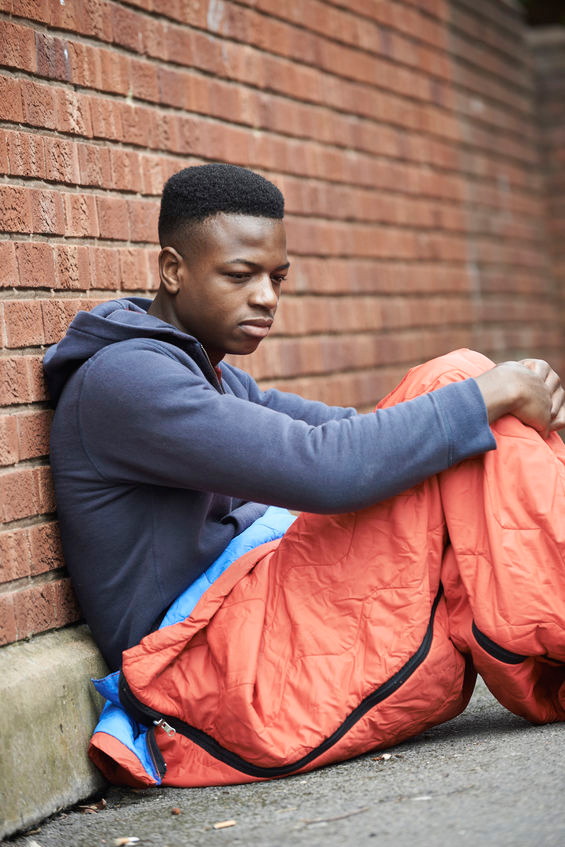 Image of Teen Living on the Streets